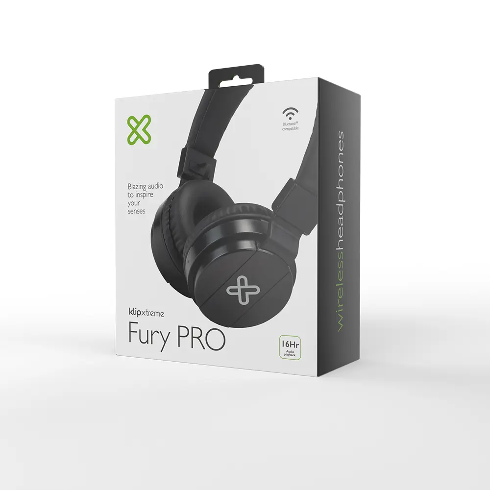 AUDIFONOS HEADPHONES WLS BT ON EAR 16HRS BLUETOOTH NEGRO KWH001BK