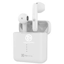 AUDIFONOS KLIPXTREME BLIETOOTH TWIN TOUCH TWS BLANCO KTE 010WH AUD-KLX-KTE10B