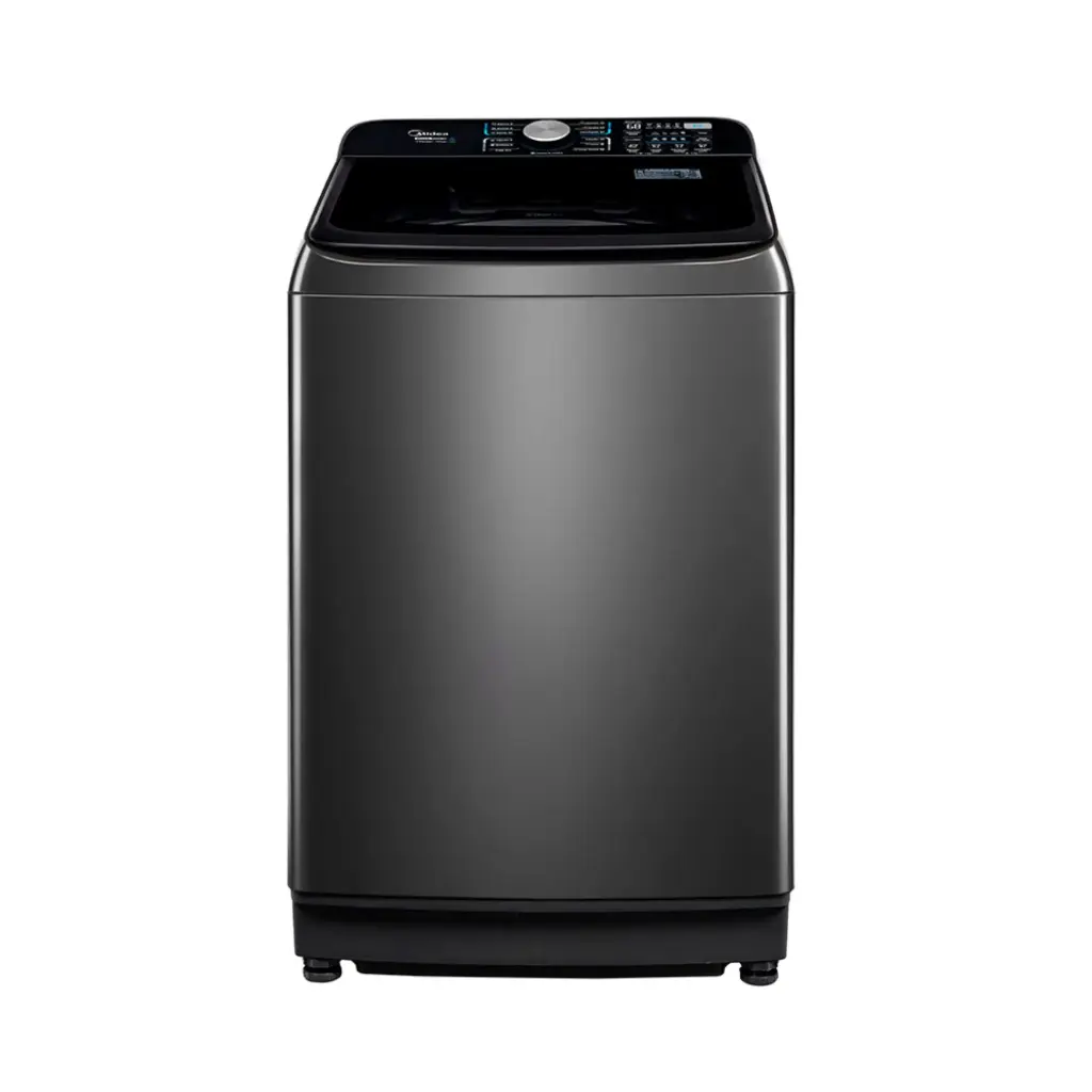 LAVADORA MIDEA AUTOMÁTICA CARGA SUPERIOR 18KG WAVE WASH IMPELLER TITANIUM MOD. MA512W18/T