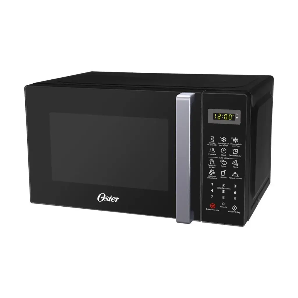 HORNO MICROONDAS OSTER 0.9 PIES CONTROL DIGITAL NEGRO MOD.OGBM2502