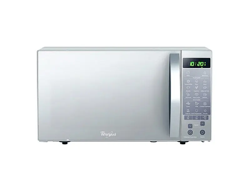 HORNO MICROONDAS WHILRPOOL 1.1 PIES GRIS PANEL DIGITAL MOD.WM1211D