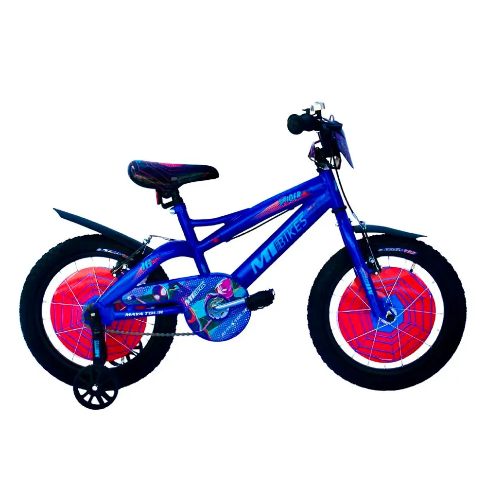 BICICLETA INFANTIL NO. 16 MAYA TOUR NIÑO SPIDERMAN 050048 MOD. BIM-18