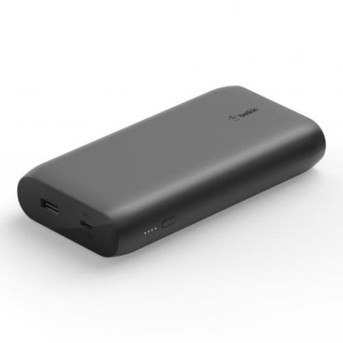 POWER BANK BELKIN 20K MAH 2.4 USB AX2 USB C PD30W  BPB002BTBK