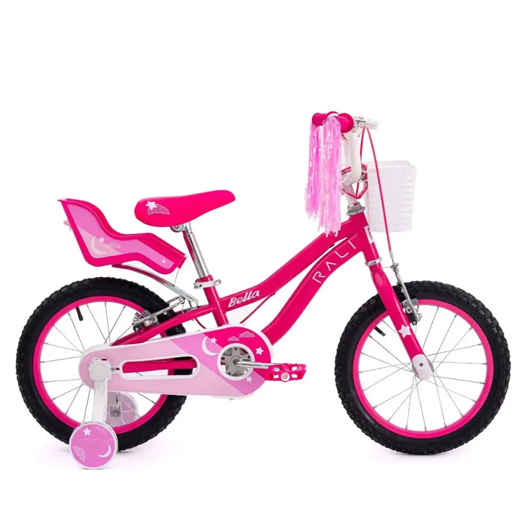 BICICLETA INFANTIL NO. 16 RALI BMX BELLA NIÑA ROSADO 050061 MOD. BELLA-16