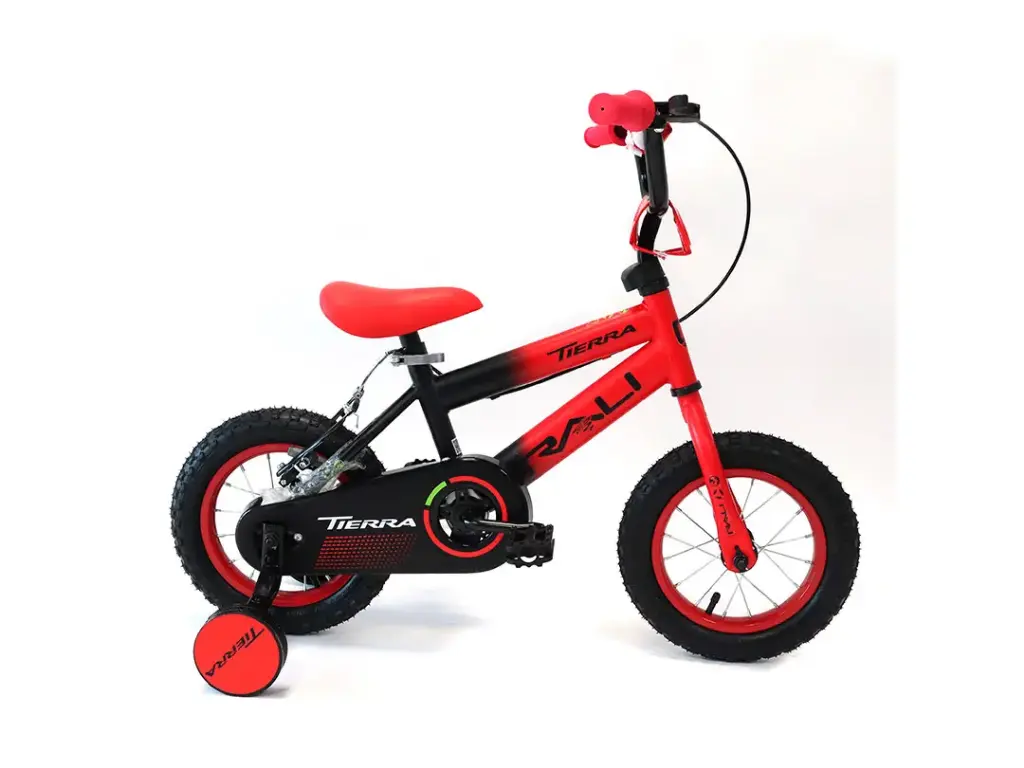 BICICLETA INFANTIL NO. 20 RALI ROCKY NIÑO ROJO 050053 MOD. ROCKY -20R