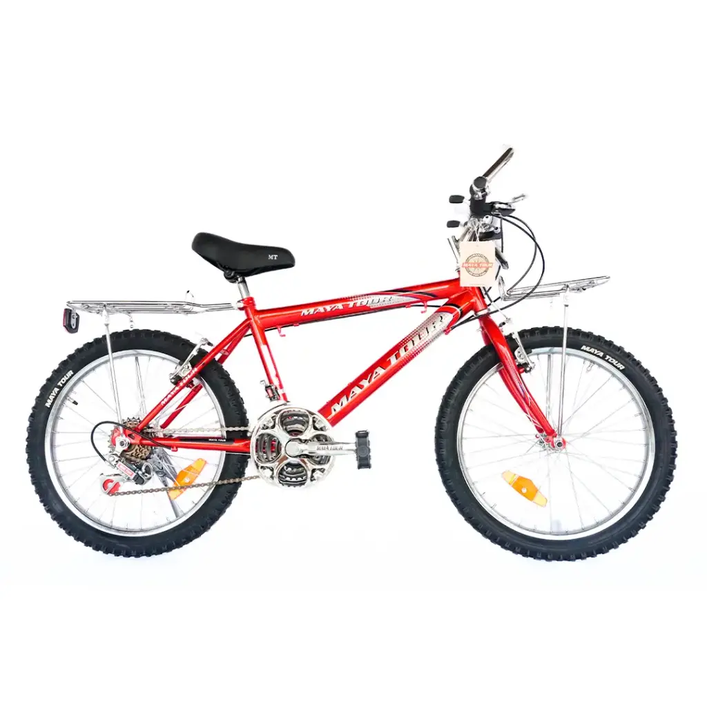 BICICLETA NO. 24 MAYA TOUR  18 VELOCIDADES HOMBRE EQUIPADA/ MONTAÑESA 060019 MOD. BI007