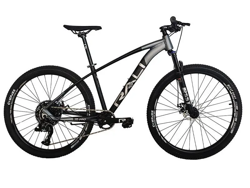BICICLETA NO. 27.5 RALI TALLA S 10 VELOCIDADES FRENOS HYD HOMBRE GRIS/NEGRO 060041 MOD. RPRO
