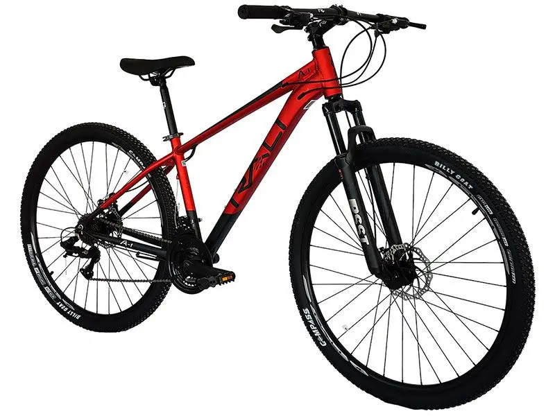 BICICLETA NO. 29 RALI TALLA S/16 HOMBRE NEGRO/ROJO 060030 MOD. A1
