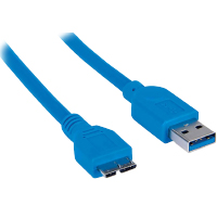 CABLE MANHATTAN 325417 USB A A MICRO B ALTA VELOCIDAD 1M COLOR AZUL CAB-MH-USB25417
