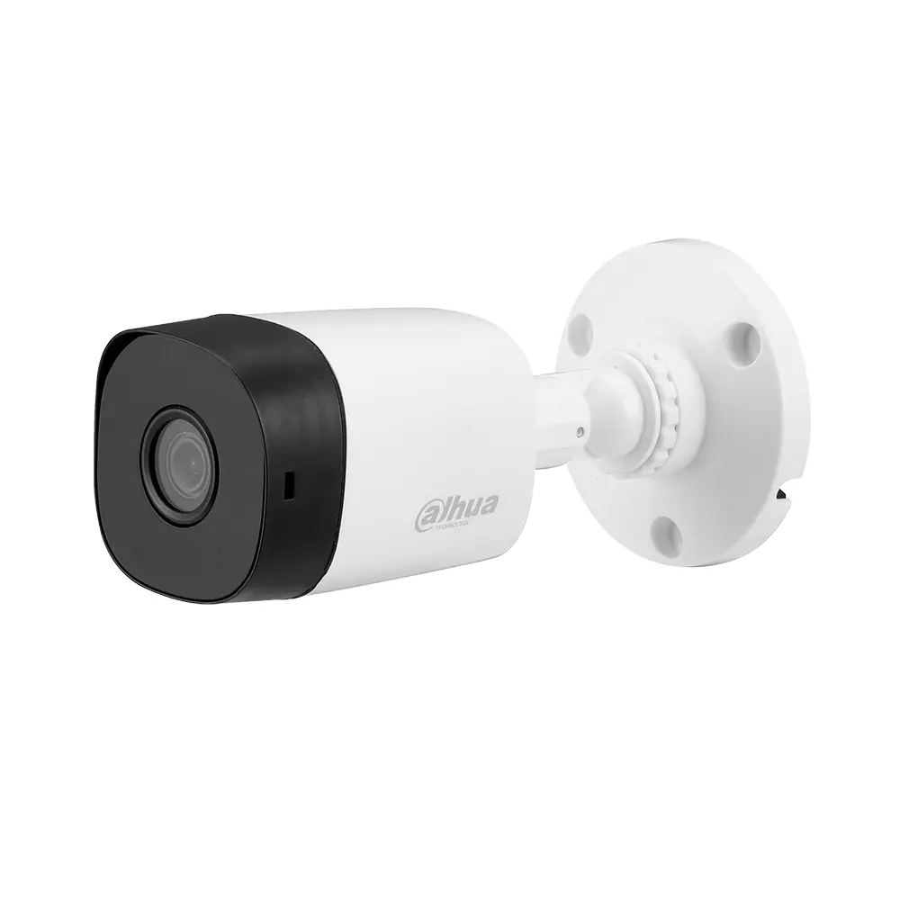CÁMARA TIPO BALA LENTE FIJO 2MP CON AUDIO IR 30M IP67 HIK571 DH-HAC-B1A21N-U-A