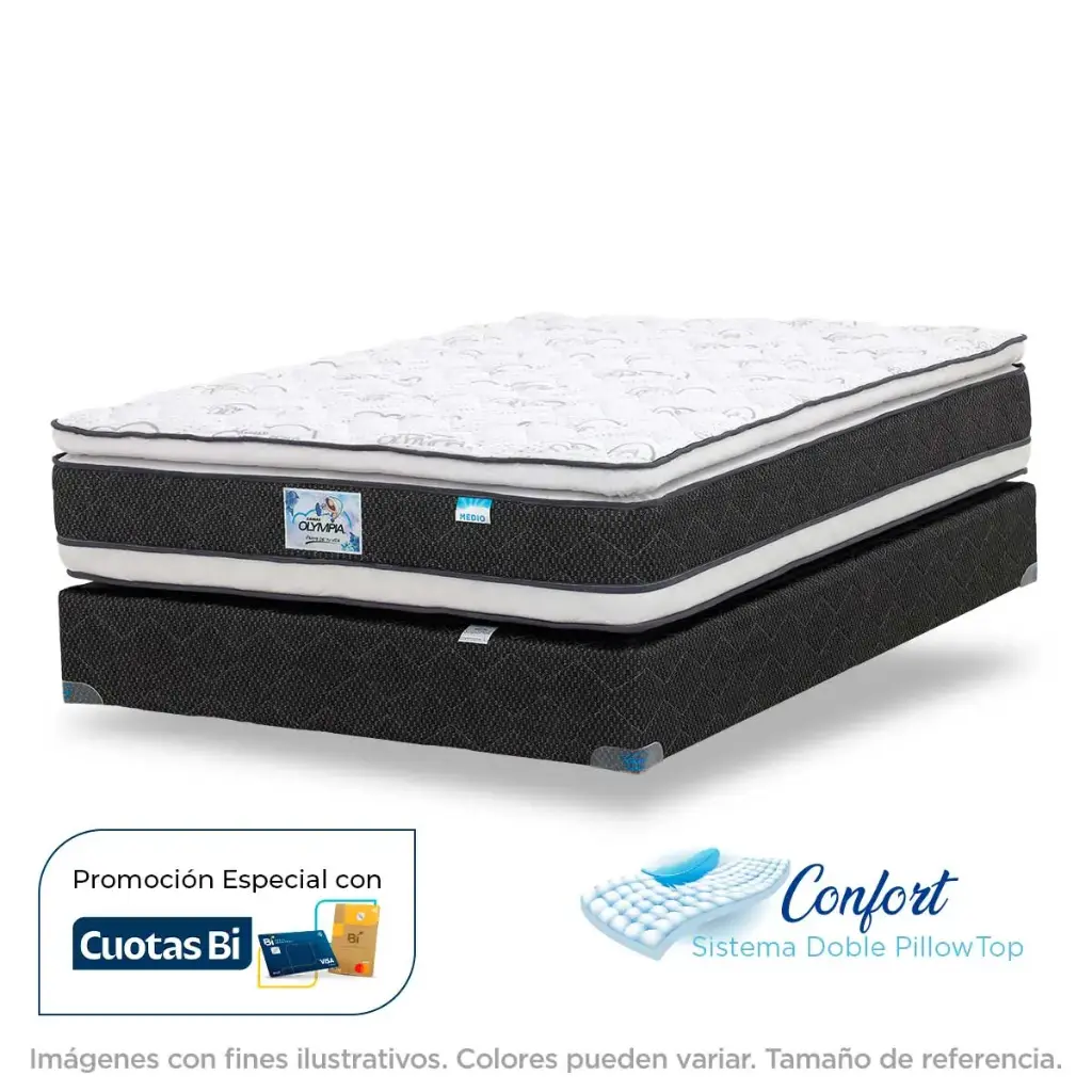 CAMA OLYMPIA MATRIMONIAL RENOVA CONFORT 510083