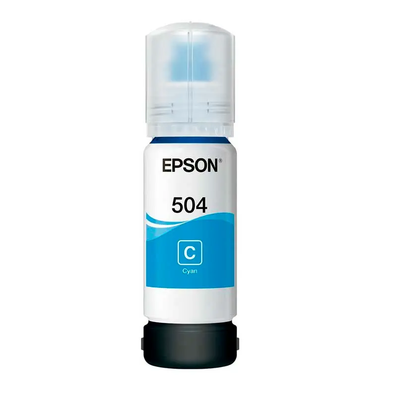 BOTELLA DE TINTA EPSON INK L4150 L4160 CYAN T504220-AL AS207EPS96 KT155XGT86
