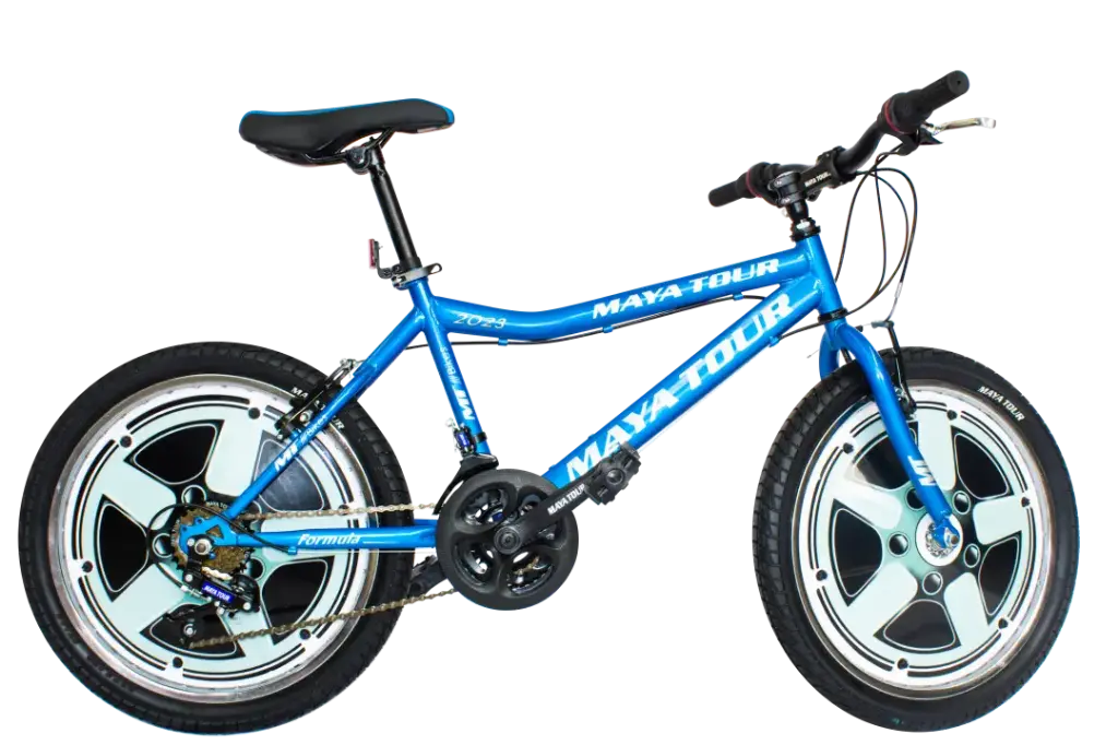 BICICLETA INFANTIL NO. 20 MAYA TOUR 18 VELOLICDADES FORMULA 1 050050 MOD. BI-113