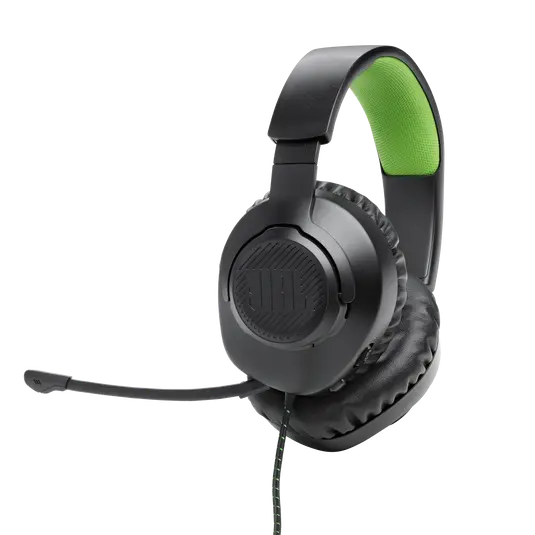 AUDIFONOS JBL QUANTUM 100XB PARA GAMING COLOR NEGRO AUXILIAR 3.5MM AUD-JBL-Q100XBN