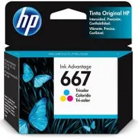 CARTUCHO HP 667 COLOR PARA IMPRESORA 2775 (3YM78AI) CART-HP-667COL