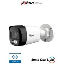 CÁMARA BULLET DE 2 MEGAPIXELES SMART LIGHT 30M IR AUDIO BIDIRECCIONAL MOD.DH-HAC-HFW1200RLN-IL-T