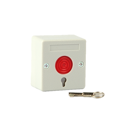 BOTÓN DE PÁNICO CABLEADO CON LLAVE DHI-ARD812