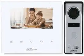 KIT DE VIDEOPORTERO DAHUA DHI-KTA04 - 1.3 MP ANALÓGICO | MONITOR 4.3" BOTONES TOUCH · FRENTE DE CALLE IP66 DHI-KTA04