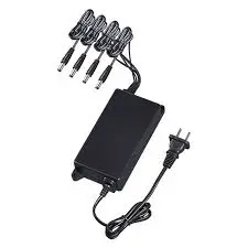 TRANSFORMADOR 12VDC 0.7A PARA HASTA 4 CÁMARAS CON UNA TOMA MOD. EUHA+12120-070D