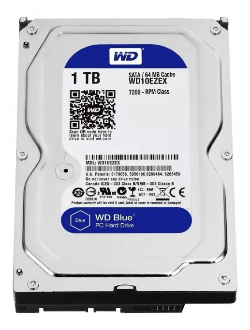 DISCO DURO DE 1 TERABYTE B STOCK (WESTER DIGITAL) HDD1T
