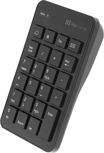 TECLADO NUMERICO KLIPXTREME KEYPAD NUM KNP 110 WIRELESS ID241KLX04
