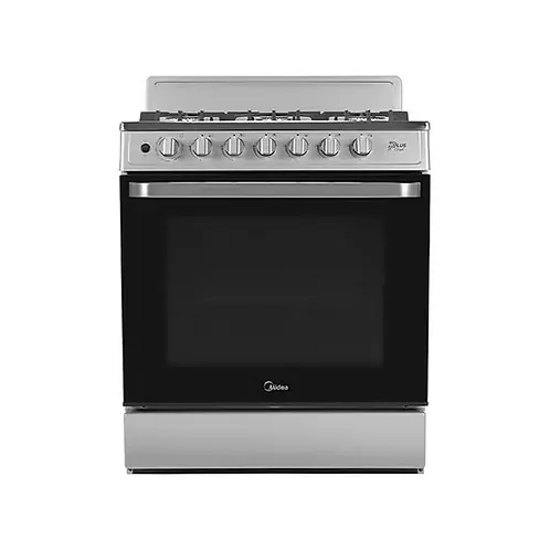 ESTUFA MIDEA 6 HORNILLAS 30" GRIS MGS30FS1LIPSSF-CA
