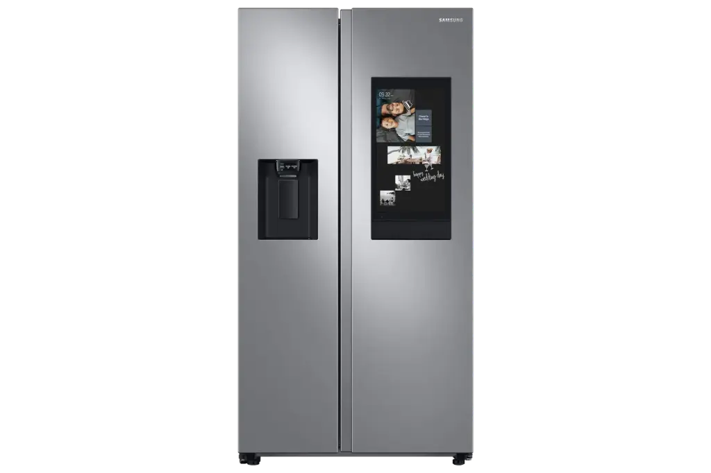REFRIGERADOR SAMSUNG 22" SIDE BY SIDE CON DISPENSADOR GRIS RS22A5561S9/AP