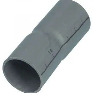 UNIÓN DUCTO VINIL 3/4  GRIS