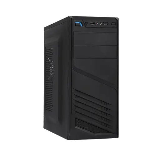 CASE PC XTECH ATX 600W PS NEGRA SIN LOGO XTQ 200 XTQ-200