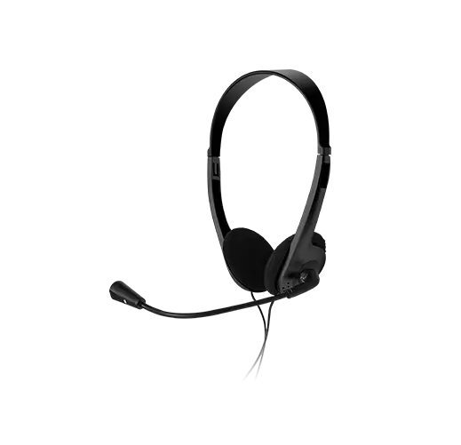 AUDIFONOS XTECH CON CABLE Y MICRÓFONO CONECTOR DOBLE DE 3,5 MM XTS-220