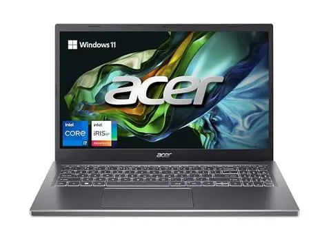 LAPTOP ACER A5 15 FHD CI512450H 8GB 512GB W11H SILVER SPA NX.KN3AL.00D