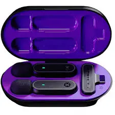 MICRÓFONO DE SOLAPA PGLC WRLSS TIPO C CON ESTUCHE DE CARGA PMI  MM221PGL55 MOD. PMI-L10BT
