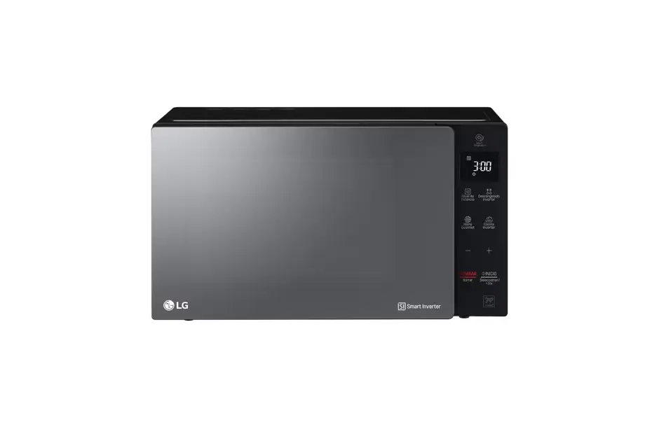 HORNO MICROONDAS LG 1.5 PIES NEGRO ACABADO ESPEJO MOD.MS1536GIR