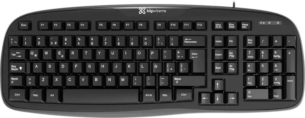 TECLADO KLIPXTREME KEYBOARD KKS 050S SPANISH WIRED USB KKS-050S