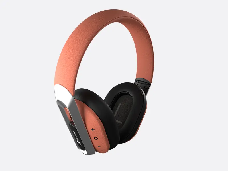 AUDIFONOS KLIPXTREME HDPN WLS BT ON EAR 40HRS CORAL W/HARD CASE KWH-750CO