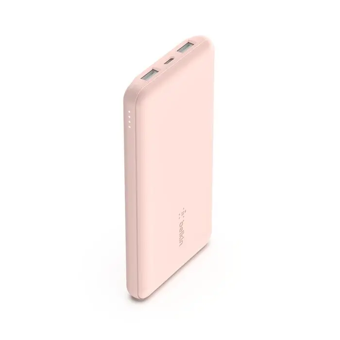 BATERIA EXTERNA BELKIN 10K POWER BANK USBA C 15W ROSE GOLD AC407BLK39