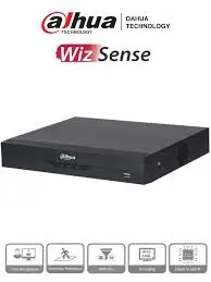 DVR 4K WIZSENSE DE 8 CANALES   8 IP O HASTA 16 IP. INCLUYE SMD PLUS DH-XVR5108H-4KL-I3