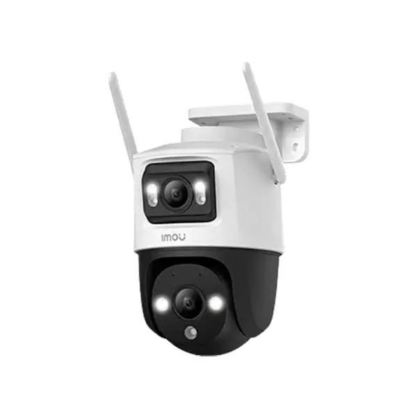 CÁMARA IMOU CRUSIER FULL COLOR DOMO DE DOBLE LENTE PT 8MPX WIFI IP66 MIC IPC-S7XN-8M0WED