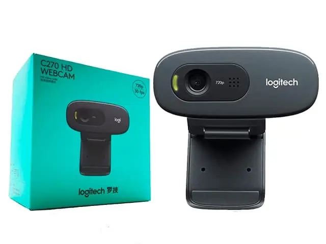 CÁMARA WEBCAM LOGITECH HD C270 720P VIDEO CALLING AND RECORDING MM120LOG58