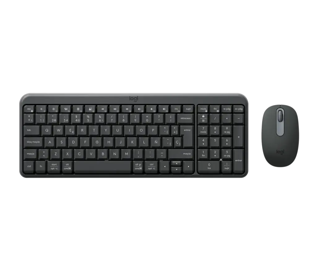 TECLADO Y MOUSE LOGITECH MK250 COMPACT BLUETOOTH WIRELESS SPANISH INALAMBRICO 920-013513