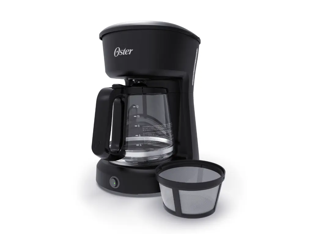 CAFETERA OSTER 12 TAZAS NEGRO POTENCIA DE 900 W BVSTDCS121B-013