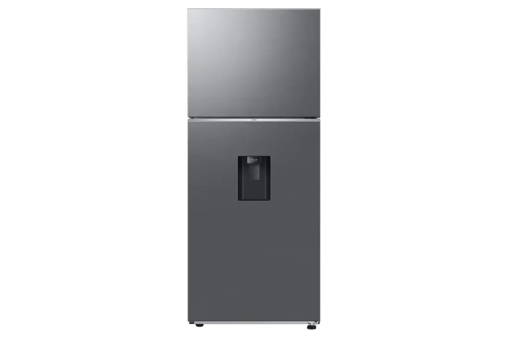 REFRIGERADOR SAMSUNG 14" 2 PUERTAS CON DISPENSADOR DE AGUA TMF DIT ENERGY SAVINGS PLATEADO RT38DG6224S9AP 3301