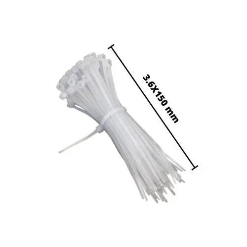 CINCHOS 3.6*200MM 100 PCS SPRYWARE WIRE-TIE-NY-3.6X200