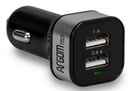 CARGADOR USB DE 2 PUERTOS PARA CARRO ARGOM AC 0112BK 1A/2.4A ARG-AC-0112BK