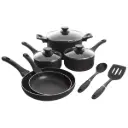 BATERIA DE OLLAS Y SARTENES OSTER 73076 10PZS 010446
