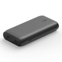POWER BANK BELKIN 20K MAH 2.4 USB AX2 USB C PD30W  BPB002BTBK