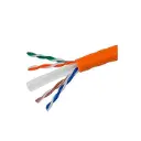 METRO DE CABLE UTP INTERIOR CAT6, NARANJA DAHUA DH-PFM9221-6UN-C