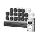 COMBO DE 16 CÁMARAS 2MPX 20M IR 1TB C2X-16 SIN AUDIO