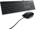 TECLADO Y MOUSE ALAMBRICOS MARCA DELL EN ESPAÑOL CON CONEXIÓN USB KM300C LTN TCMO-DL-KM300CE