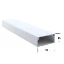 CANALETA SPRYWIRE 30MM*15MM*0.7MM CONADHESIVO 2 METROS DELARGO 30*15A